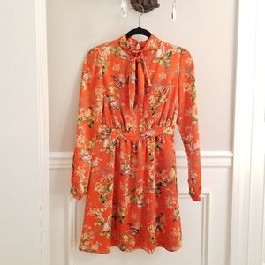 Forever 21 Orange Dress size small